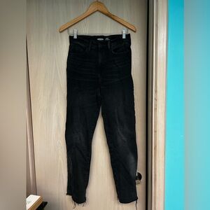 Old Navy Black High Rise Jeans